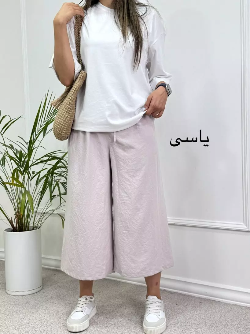 شلوار واید لگ پِرین( دارای ایراد جزئی)